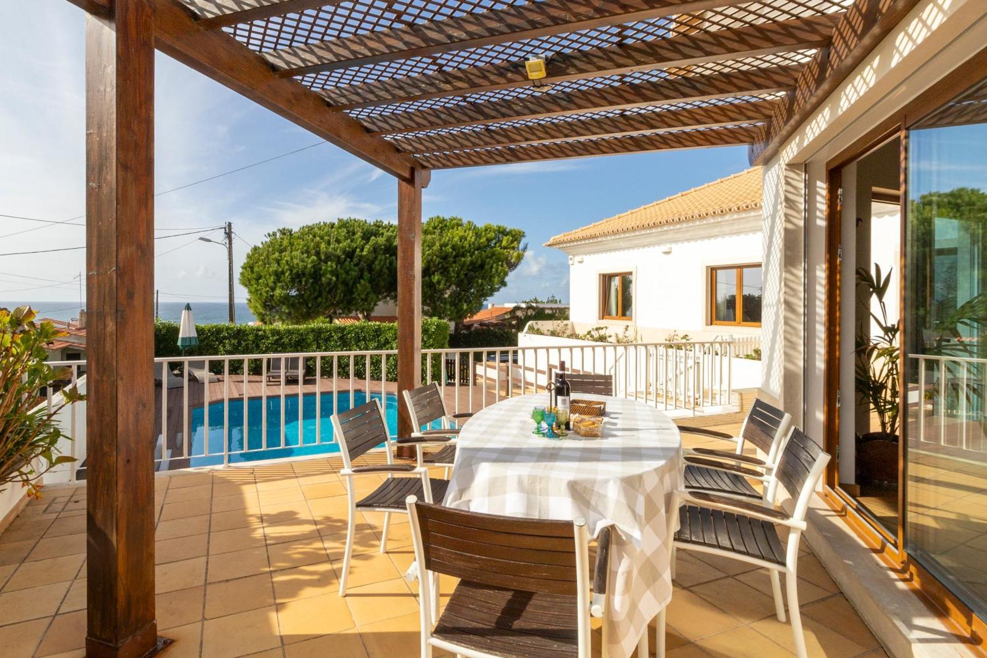 Colares Beach House, Pool Child Friendly Екстериор снимка