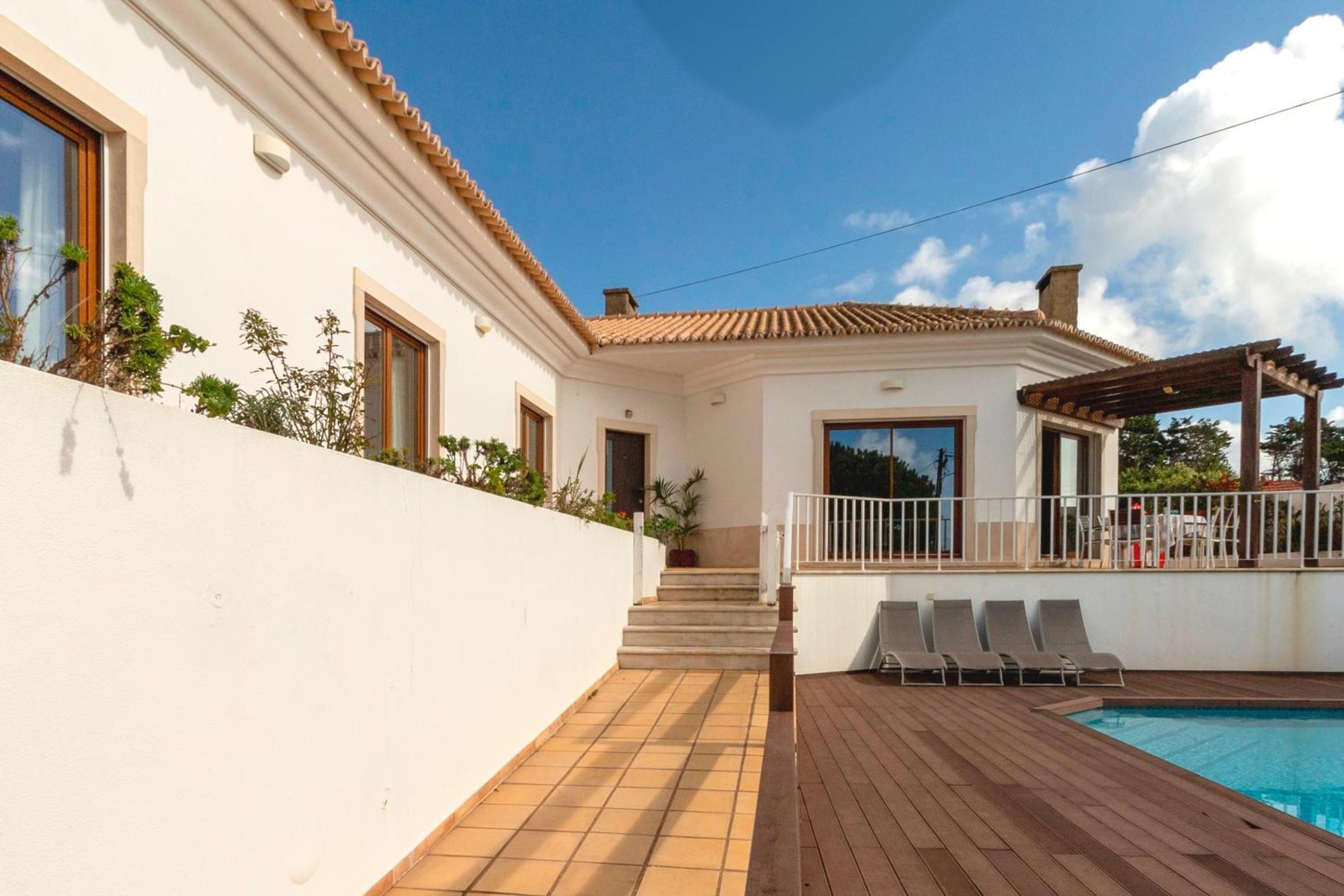 Colares Beach House, Pool Child Friendly Екстериор снимка